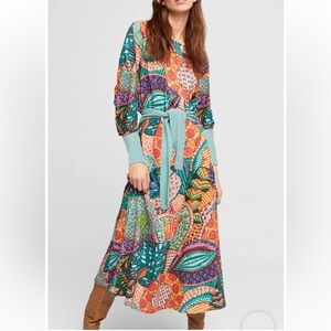 Aldo Martins Alia Print Midi Dress